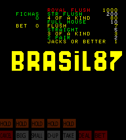 Brasil 87 Title Screen